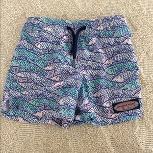 Vineyard Vines Fish Print Shorts. Sz. 4t
